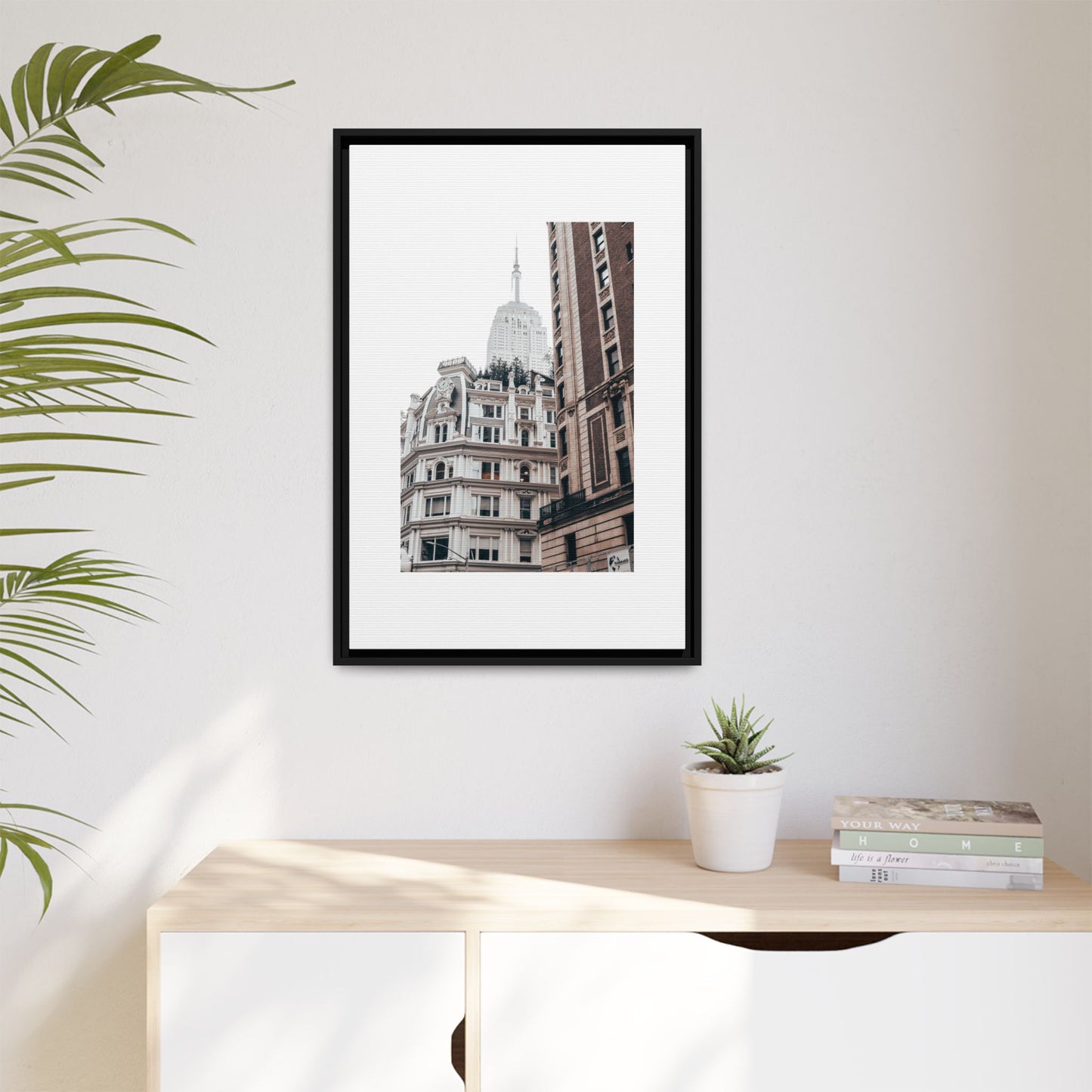New York City Flatiron District Framed Canvas