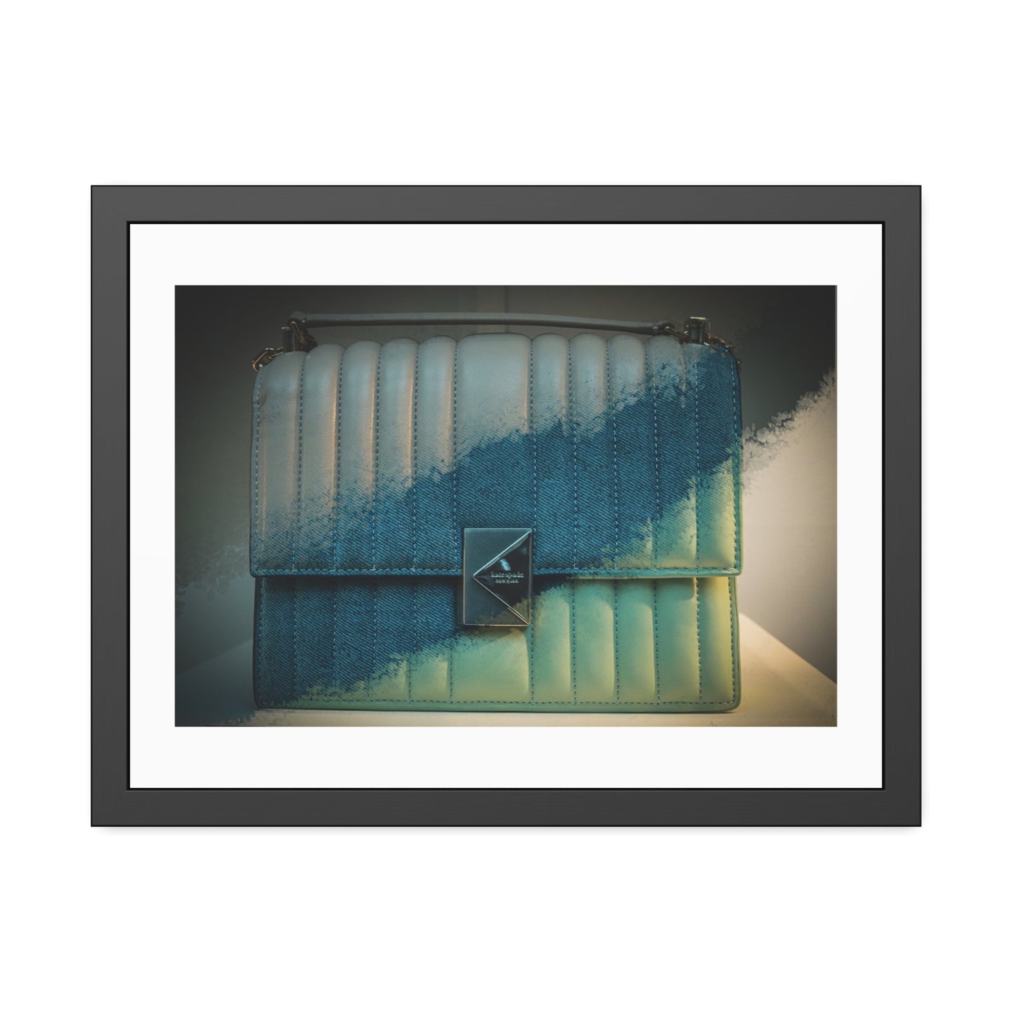 Three Tote Bags Stitched Framed Photography