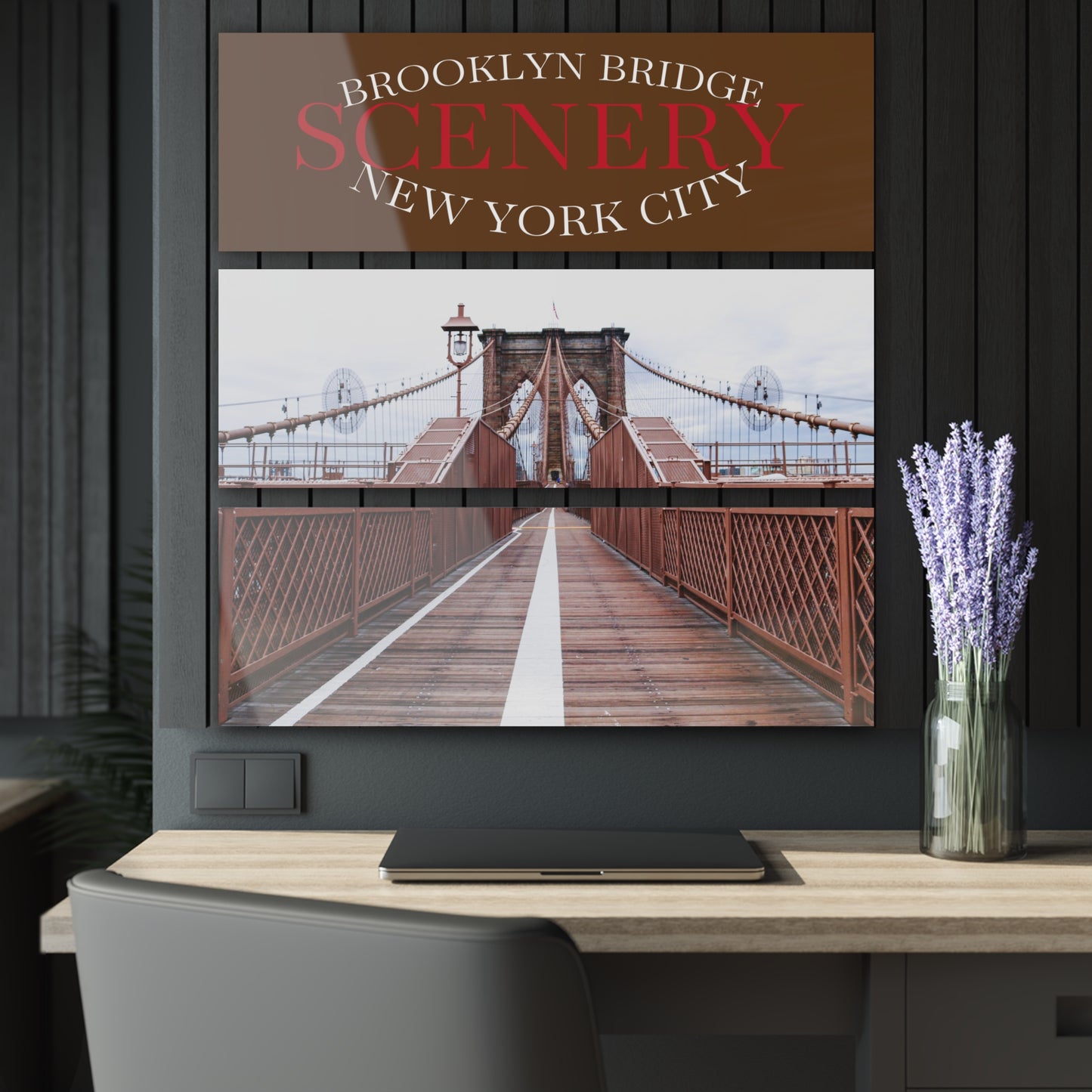 Brooklyn Bridge Acrylic Prints (Triptych)