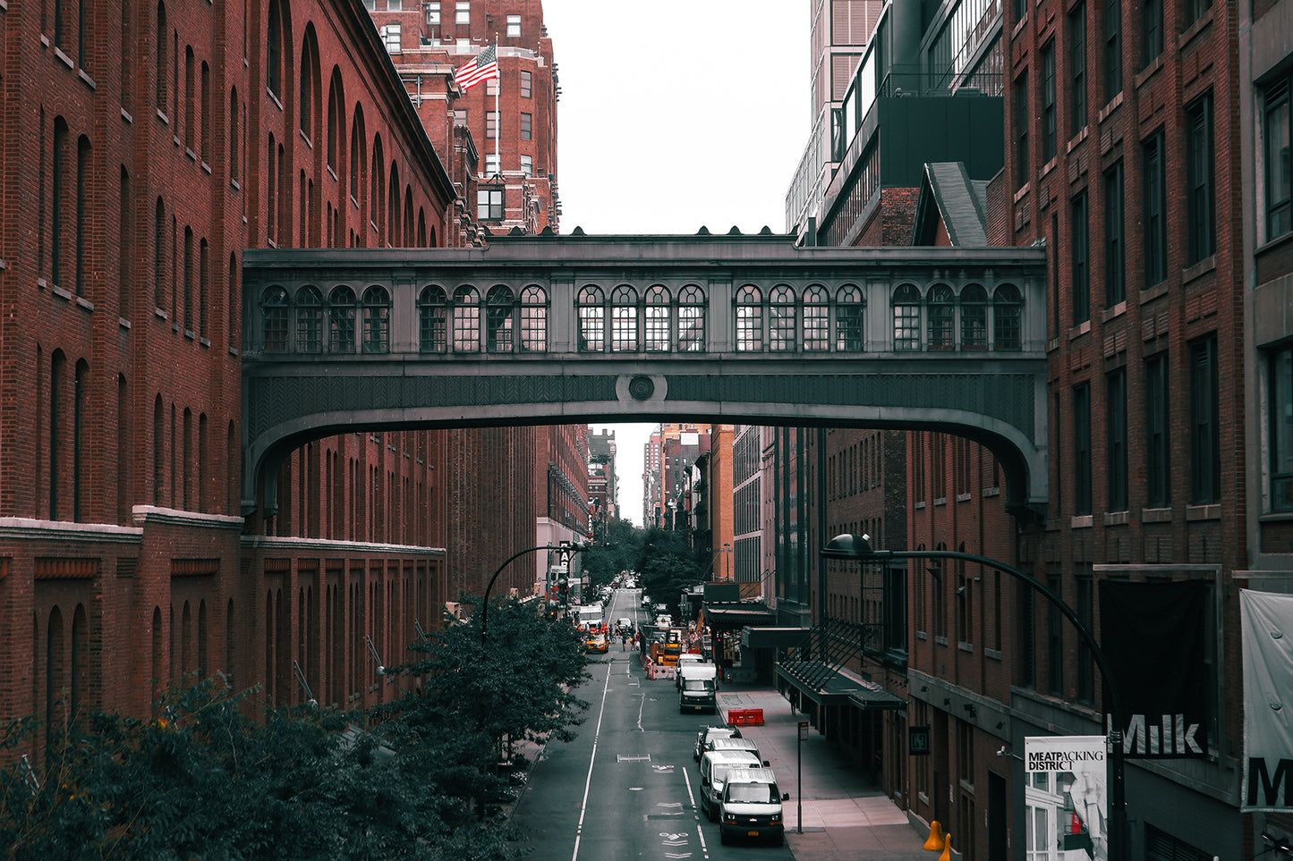 New York City Urban Bridge, Framed Poster, Home Decor, Modern Gallery Art