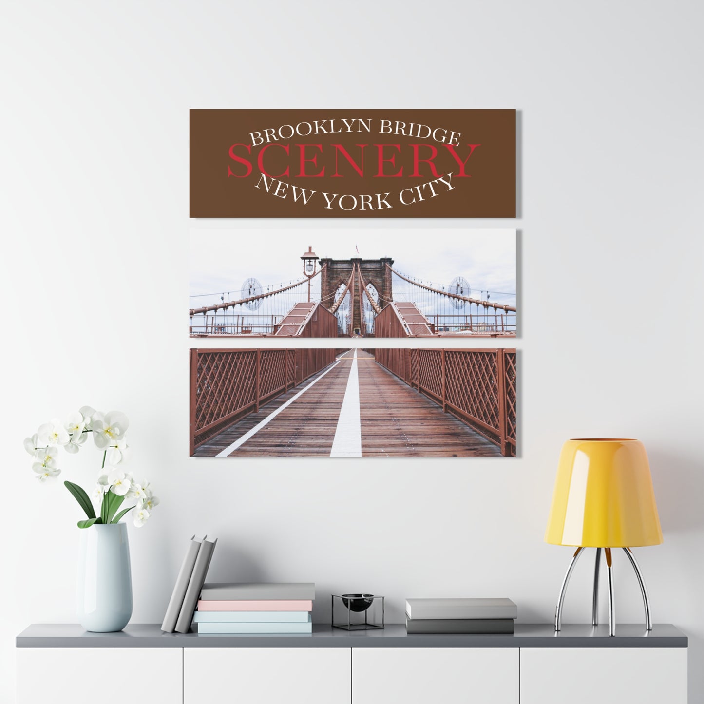 Brooklyn Bridge Acrylic Prints (Triptych)