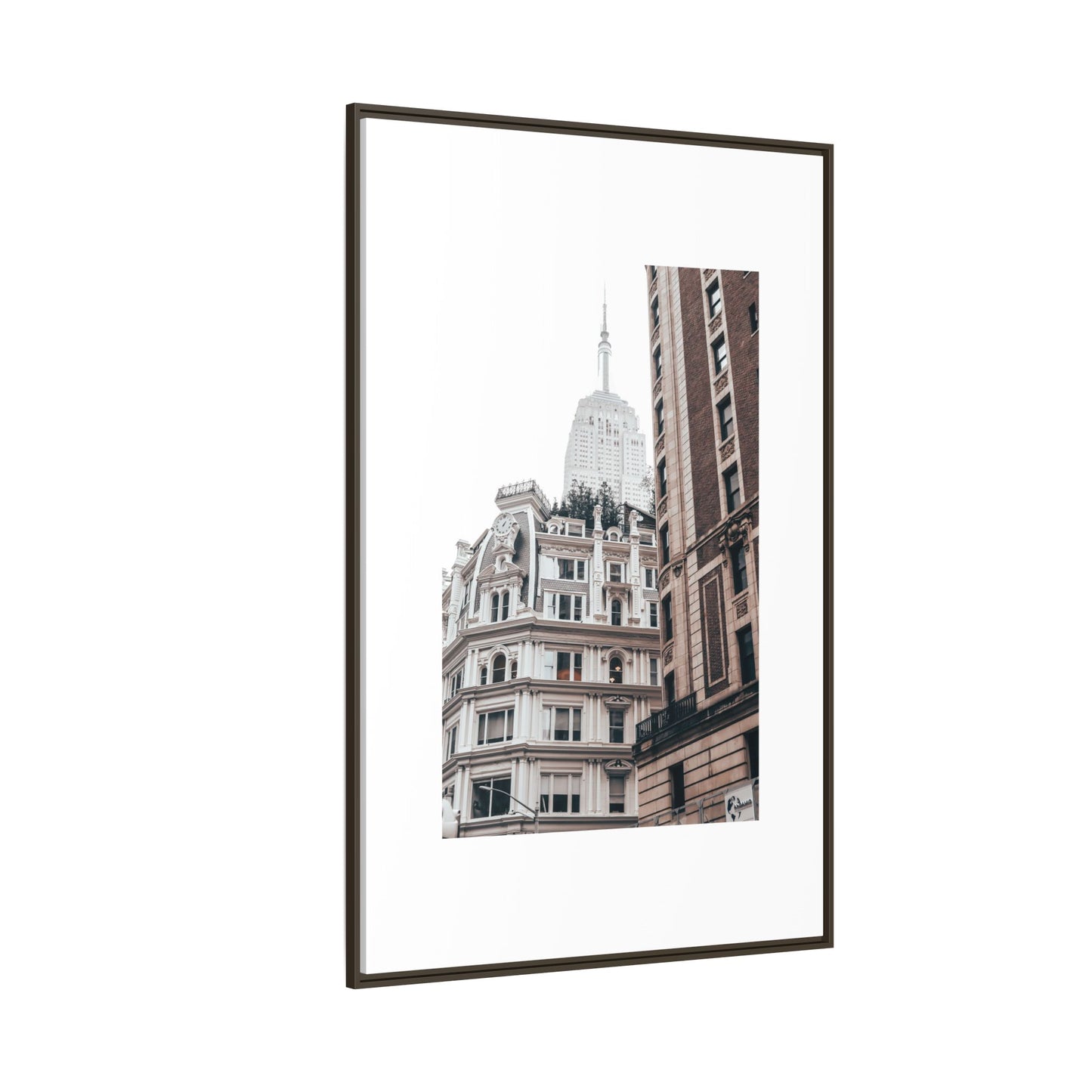New York City Flatiron District Framed Canvas
