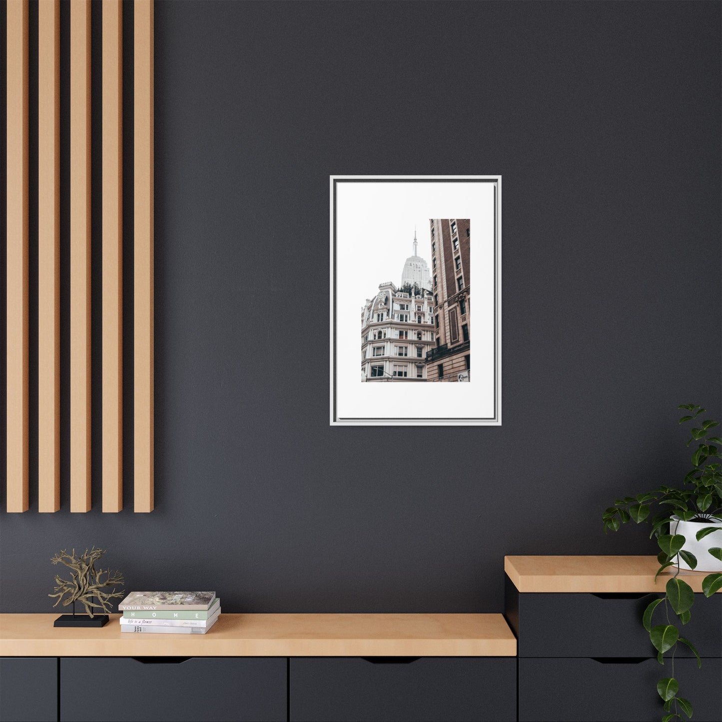 New York City Flatiron District Framed Canvas